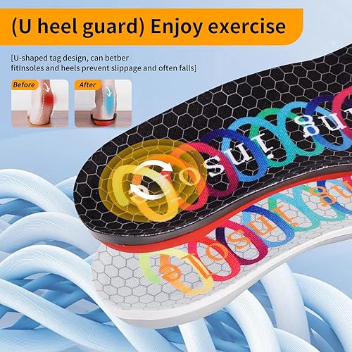 Miniatura 2 de Productos adoptados Airbag Spring Sports Plantillas para hombres y mujeres Fascitis plantar Plantilla de soporte de arco de alta elasticidad