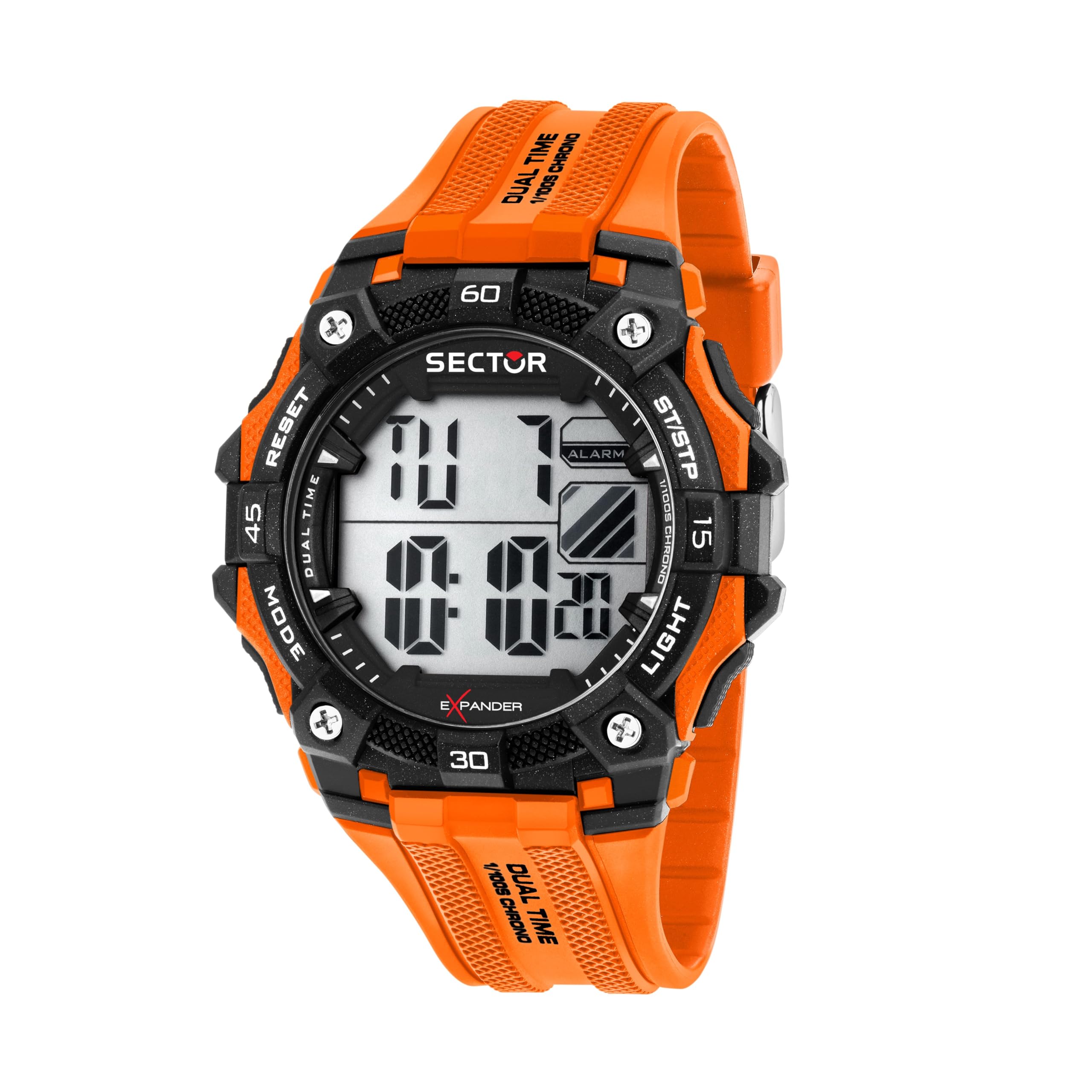 Sector No Limits Orologio Uomo, Digitale, 49 mm, Silicone, Collezione EX-51