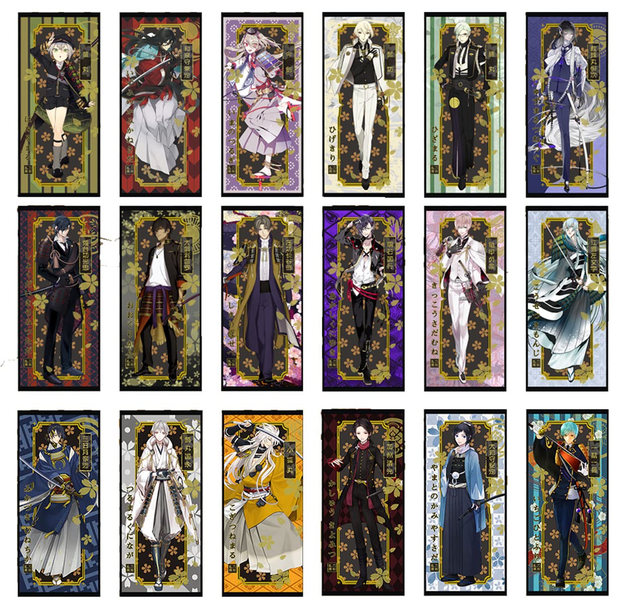 刀剣乱舞　来派　タペストリー 刀剣乱舞』伊達組、来派などの描き下ろしイラストを使用した