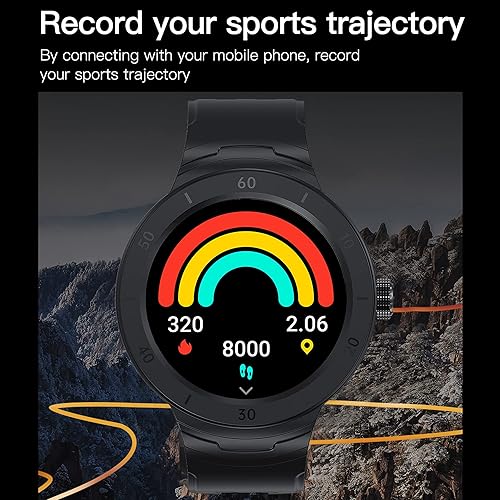 Miniatura 5 de Reloj inteligente para hombres y mujeres (respuestahacer llamadas), rastreador de actividad física con monitor de frecuencia cardíaca, monitor de