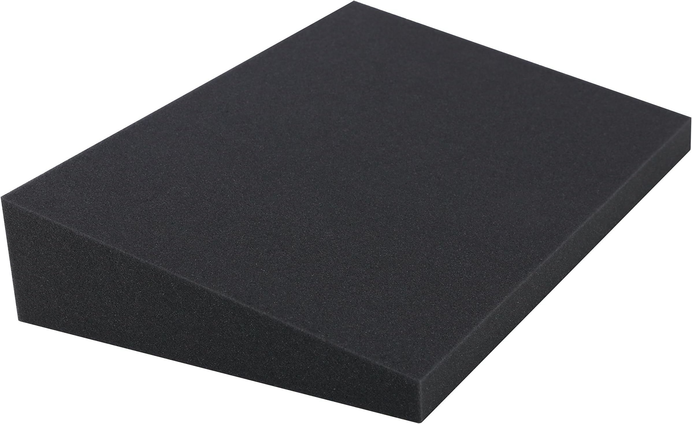 DeluxeComfort Foam Stress Relief Wedge, 15" x 10" x 1"- 3" Rise - Sciatica Nerve Medical Wedge Cushion - Tailbone Support - Therapeutic Back Pain Relief - Specialty Medical Pillow, Grey