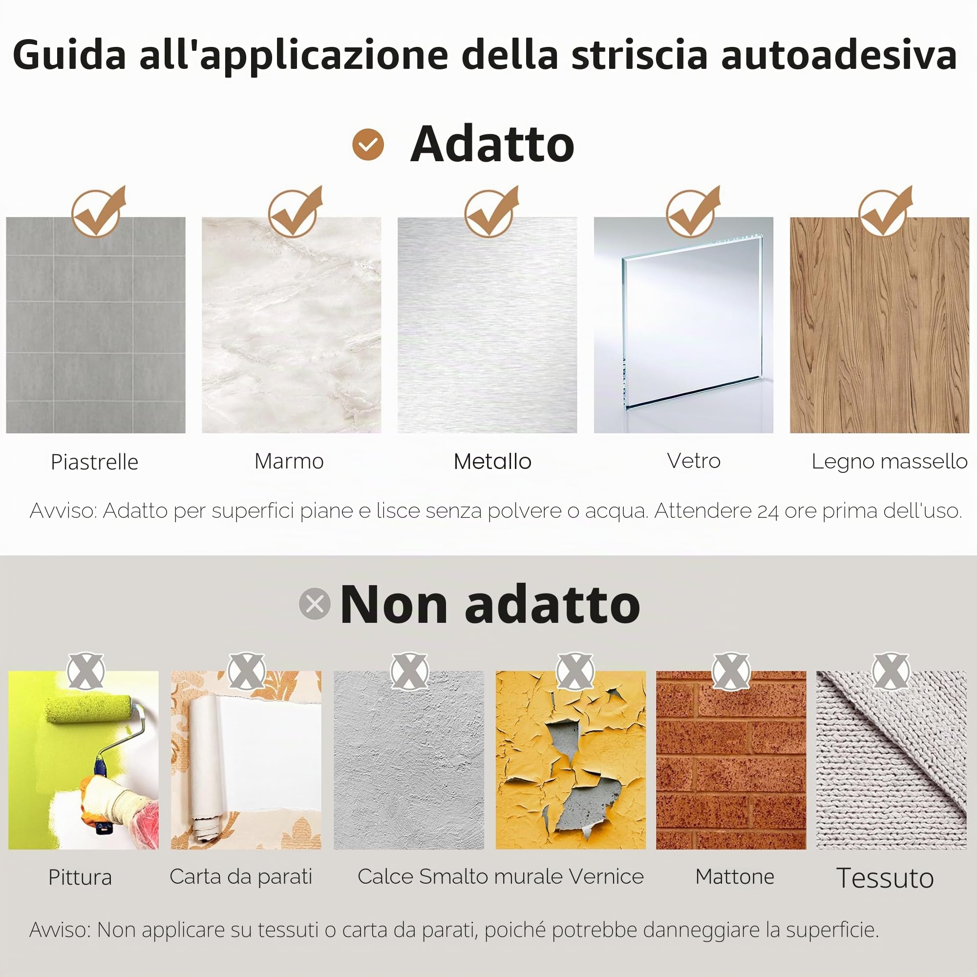 KES Saliscendi Doccia Adesiva Asta Doccia Saliscendi Acciaio Inox SUS304 78CM Asta Doccia con Supporto Soffione Regolabile, Spazzolato, F209S78DF-BS