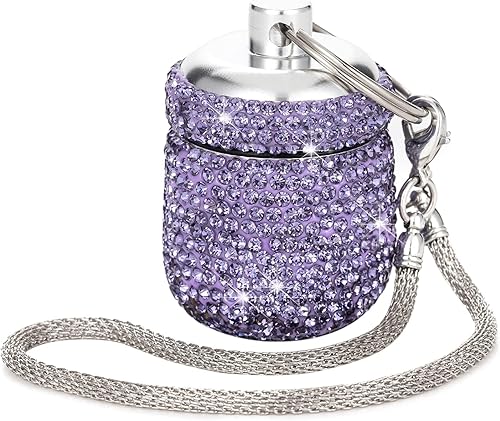 Miniatura 1 de Pastillero de viaje con forma de diamante, pequeño organizador de píldoras, caja de bloqueo de medicamentos, bonita caja de píldoras para bolso,