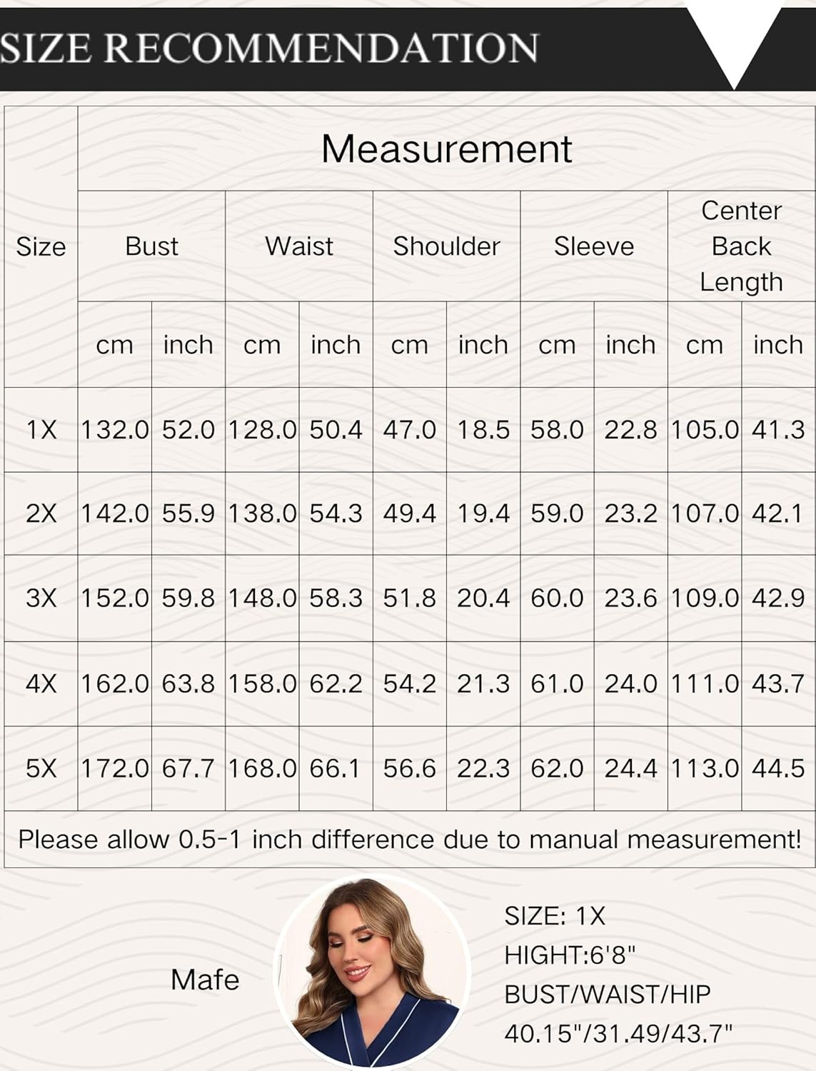 Ekouaer Plus Size Robes for Women Lightweight Bathrobe V Neck Kimono Loungewear Soft Maternity Robes with Pockets 1X-5X - Image 5