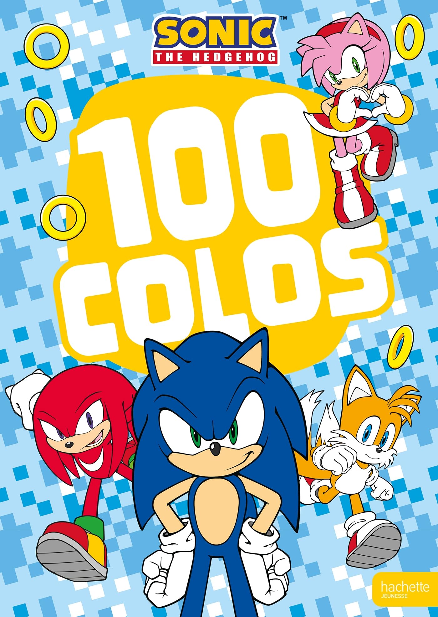 Sonic - 100 colos: Livre de coloriages