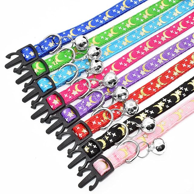 Foto 3 de 5 de Collar De Gato con Lazo Bonito Personalizado,Etiqueta De Nombre,Placa De Identificación…