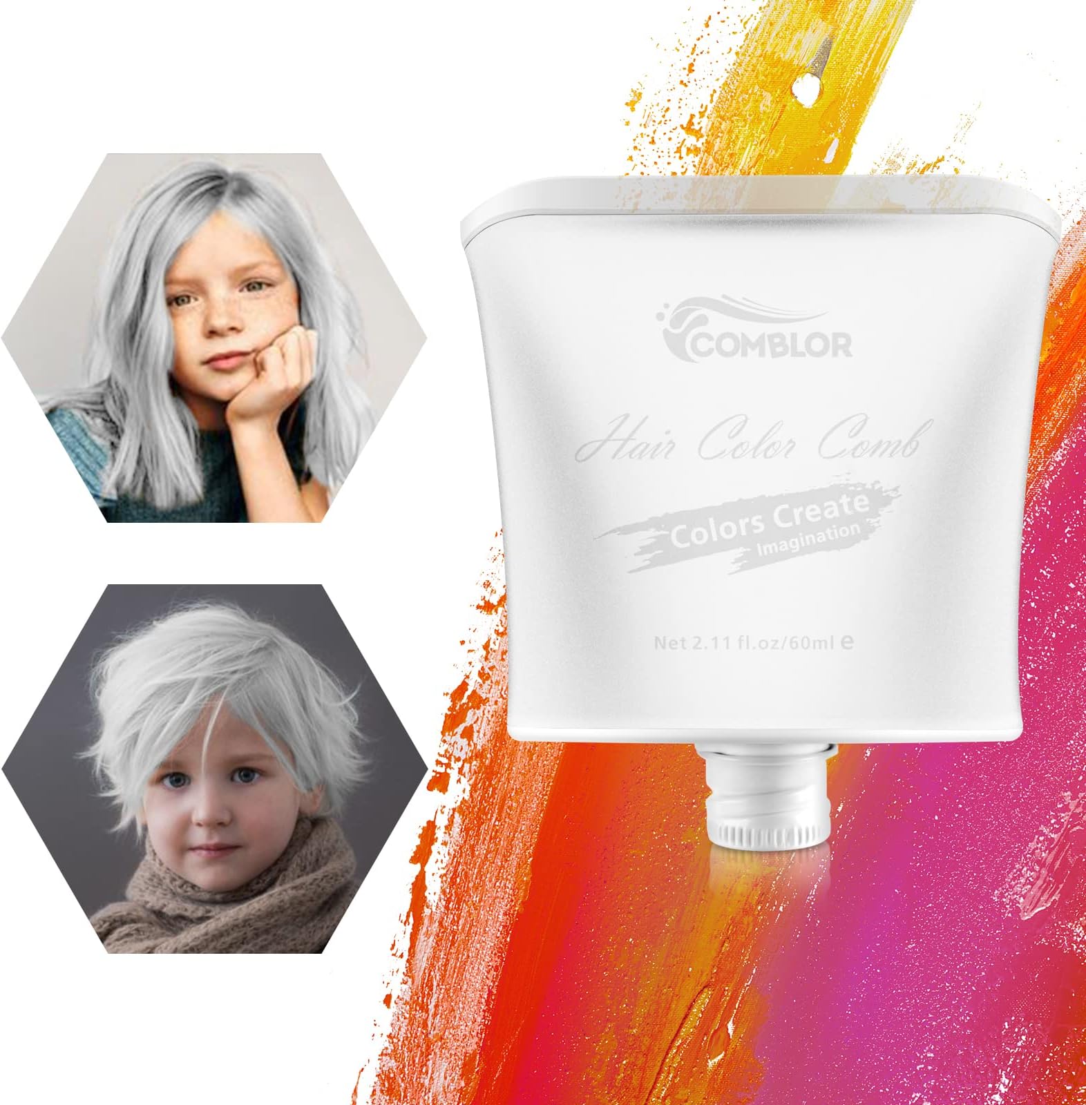 White Temporary Hair Color