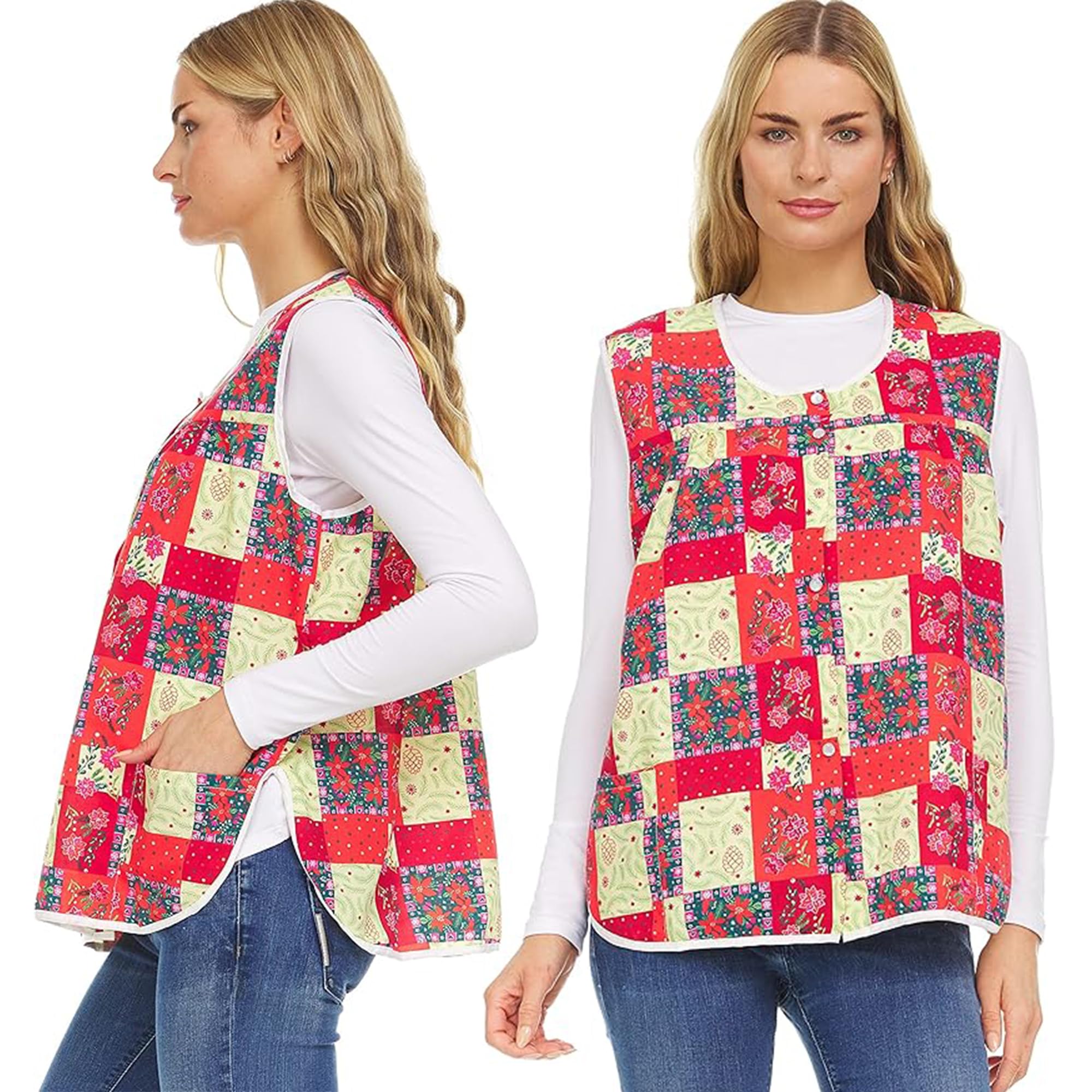 EziWomen's Cotton-polyester Cobbler Apron with Pockets