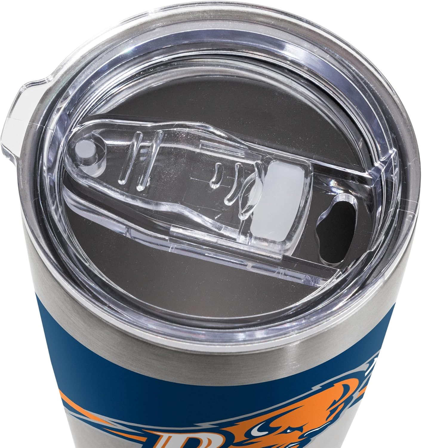 Rico Industries NCAA Bucknell Bison Standard 20oz Stainless Steel Tumbler with Lid - Great For Coffee, Tea, Water or Cocktails - Image 5