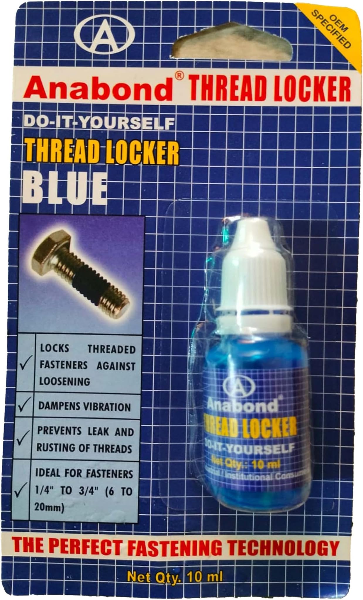 Anabond 122 Anaerobic Adhesives Thread Locker 10ml (2) Amazon.in