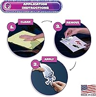 Vista 8 de DreamWorks Trolls Calcomanías de vinilo, juego de 12 calcomanías de película de Trolls para automóvil, botella de agua, bicicleta, casco, laptop