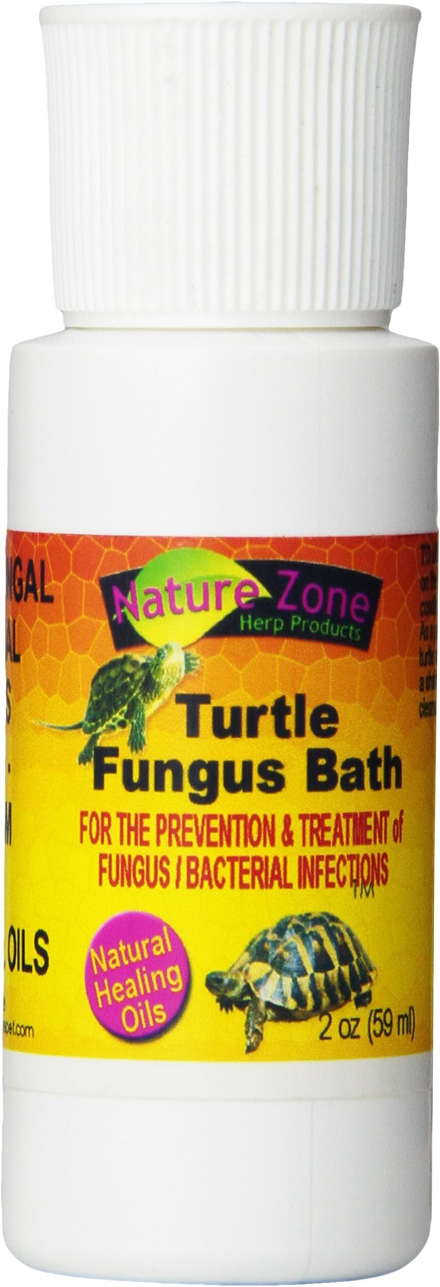Nature Zone SNZ59241 Turtle Fungus Bath Treatment, 2-Ounce