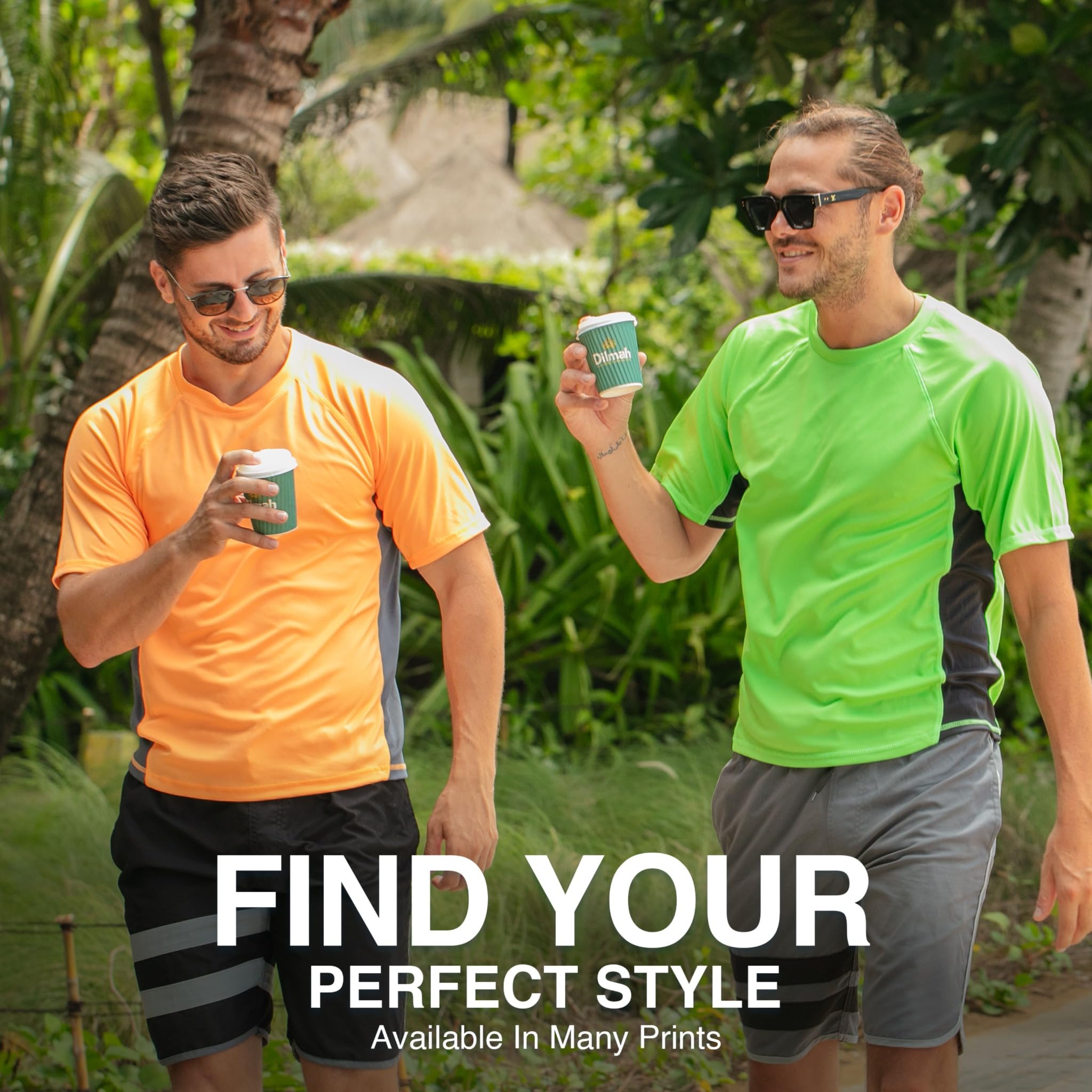Kanu Surf Maglietta Rash Guard Uomo