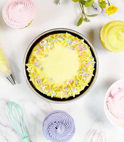 Miniatura 7 de USA Pan Molde redondo antiadherente para tartas, 12 pulgadas