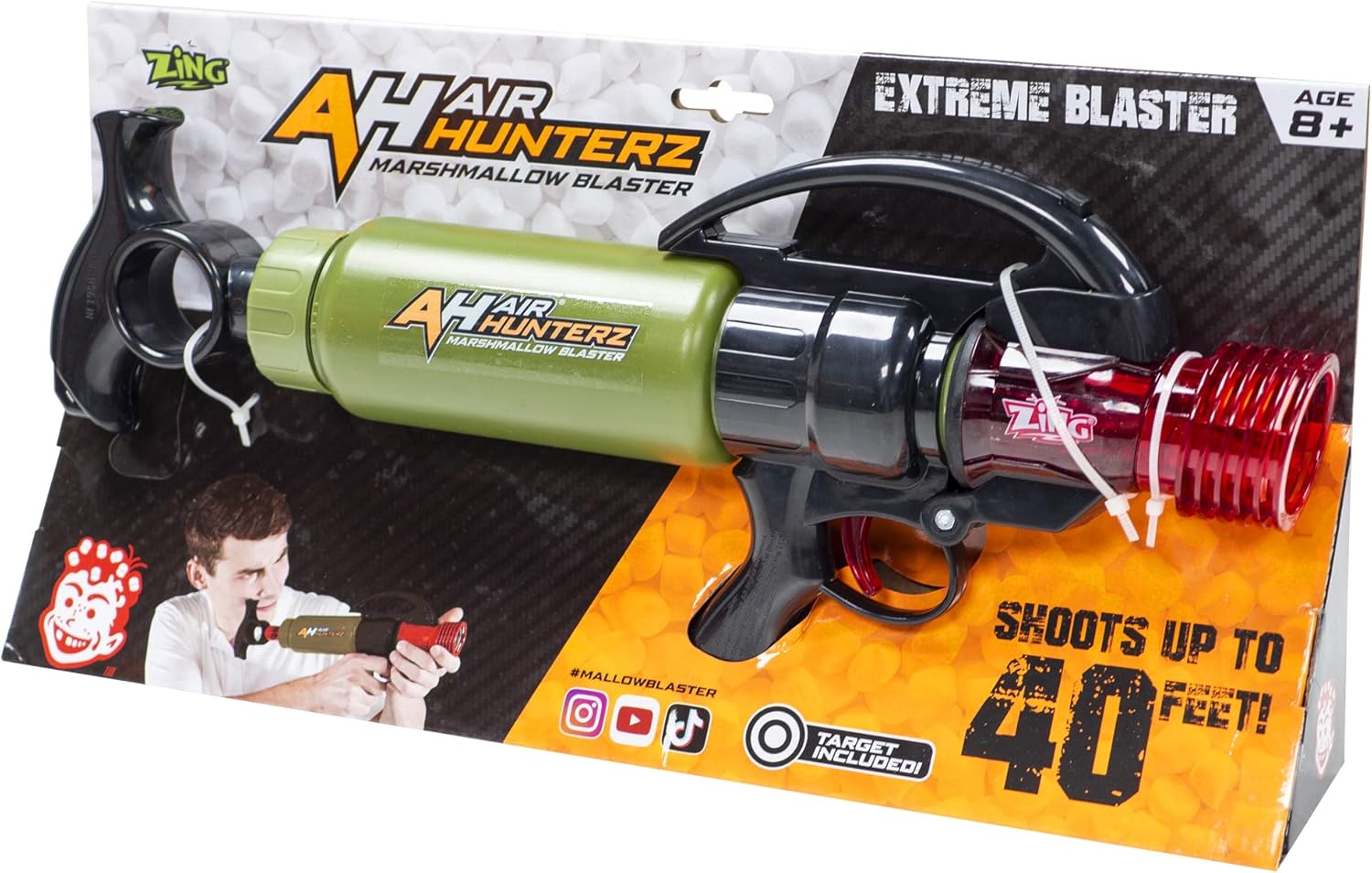 Fancy Dress & Accessories Toys & Games Toy Guns Marshmallow Blaster