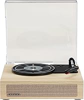 Vista 1 de Tocadiscos Crosley CR6042A-NA Scout de 3 velocidades con Bluetooth y bocinas integradas, color natural