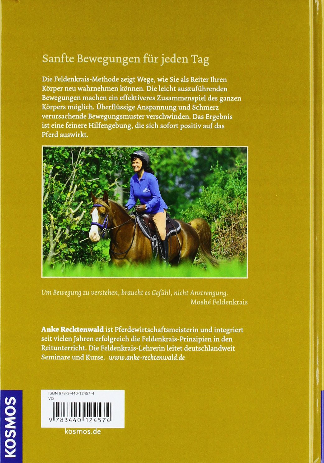 Besser reiten mit Feldenkrais: Körper- und Reitübungen