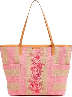 Women's Straw Tote Bag