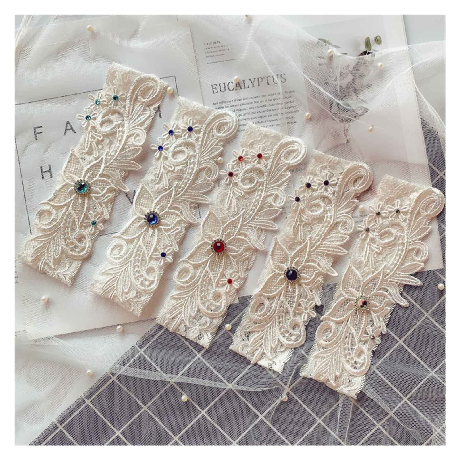 Elegancka koronka ślubna Elastyczny pas do pończoch Seksowny pierścionek na udo Bal Cosplay Akcesoria ślubne (kolor: czerwony, rozmiar: jeden rozmiar) (czerwony jeden rozmiar) (fioletowy jeden rozmi