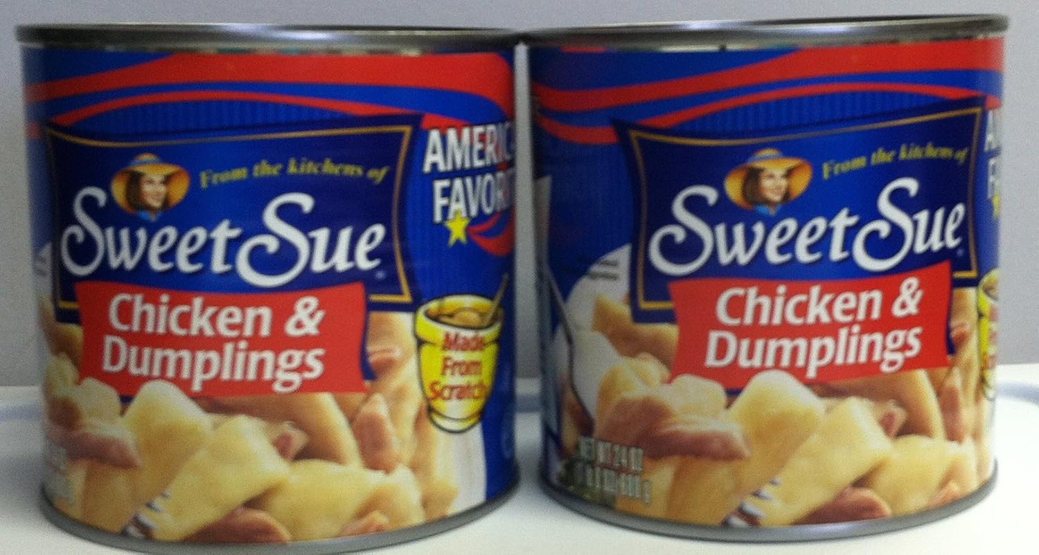 Amazon.com : Sweet Sue Chicken & Dumplings 2- 24Oz. Cans : Grocery