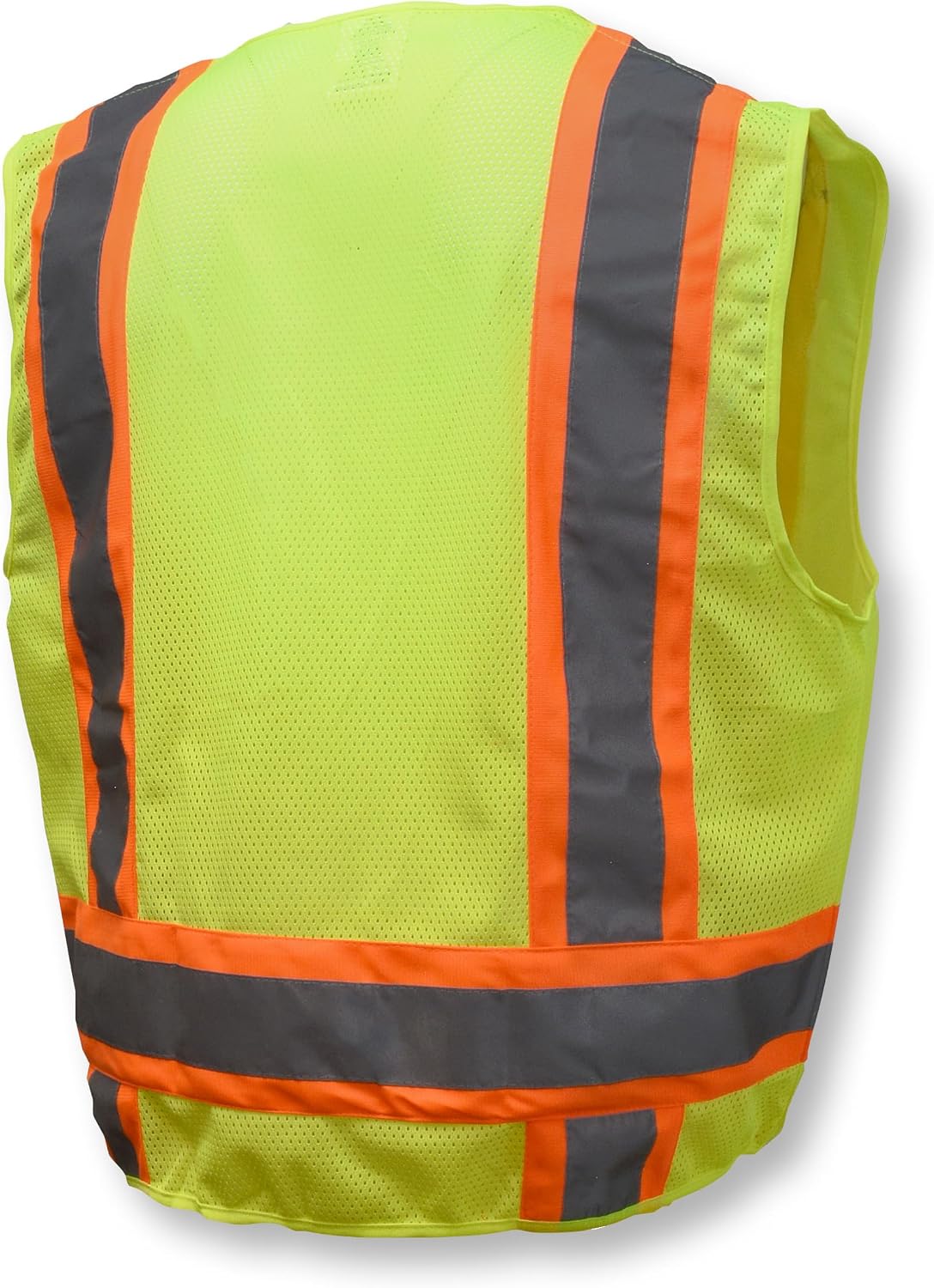 Radians SV6G5X Two Tone Surveyor Class 2 Safety Vest, 5X-Large, Green | Contrasting Trim