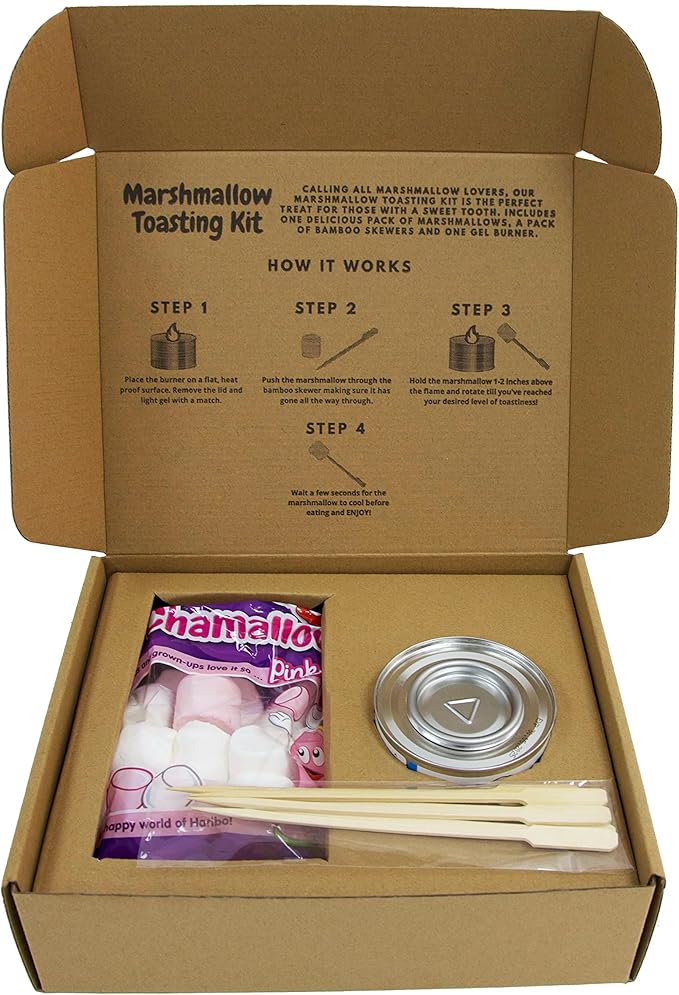 Marshmallow Toasting Kit For Camping Gift Set Guy Fawkes Bonfire Night