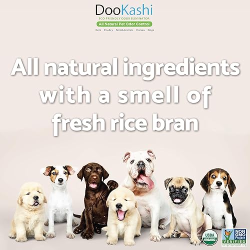 Miniatura 2 de Eliminador de olores de mascotas para patio y césped, removedor de olores de caca y orina seco Bokashi salvado, 4.5 libras