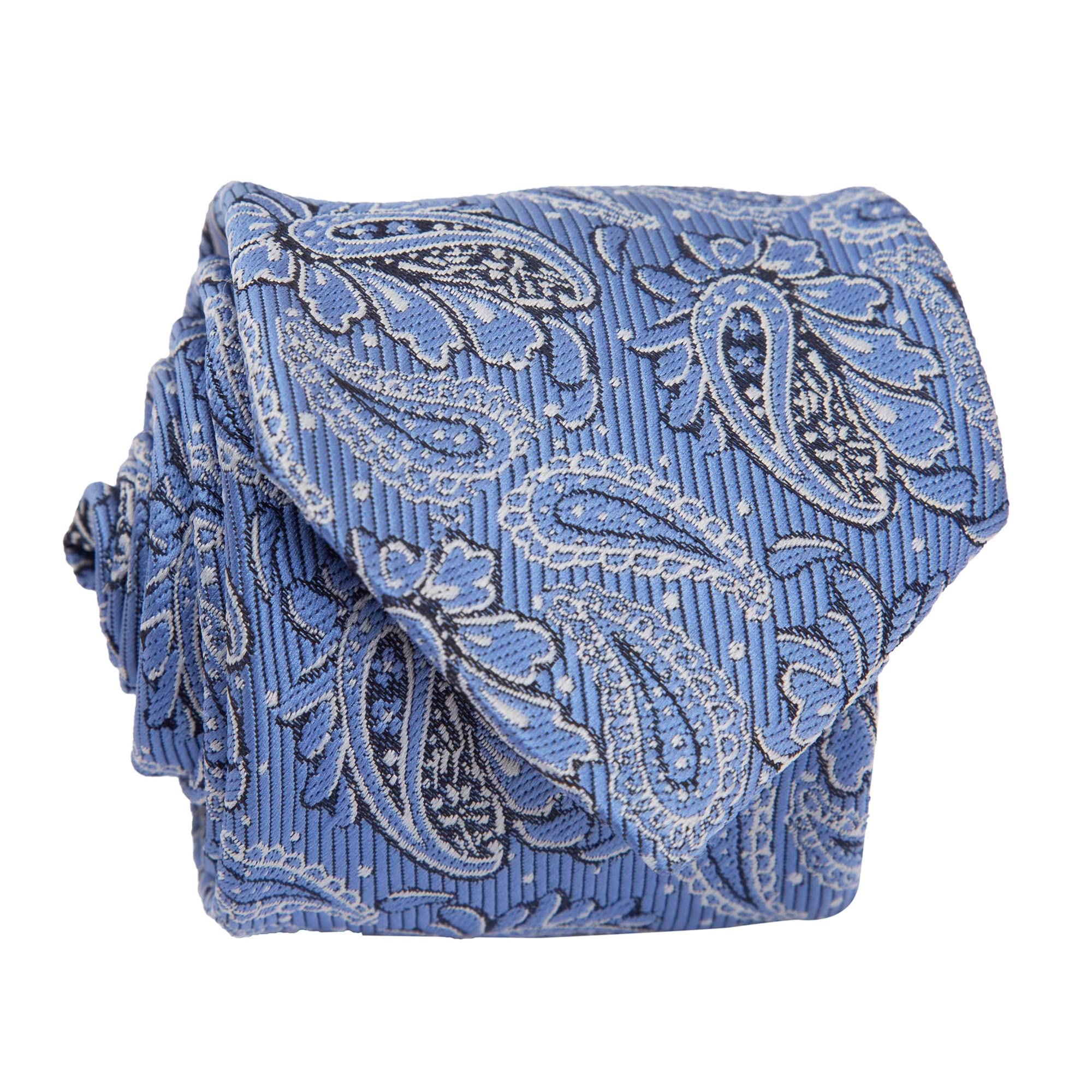 Men's Elegant Blue Tie-image-36