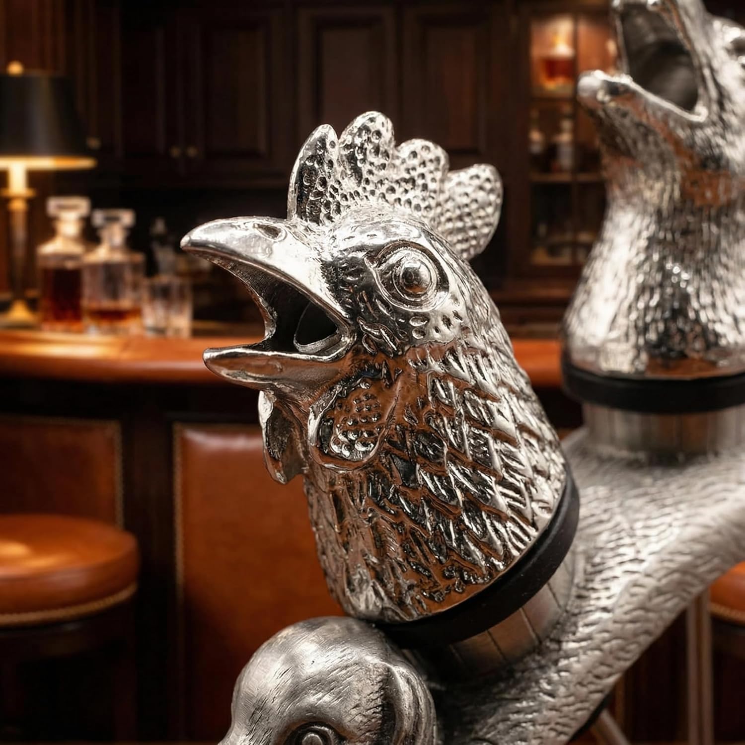 Animal Wine Pourer and Wine Bottle Stopper Holde Display Unique Wine Accessories