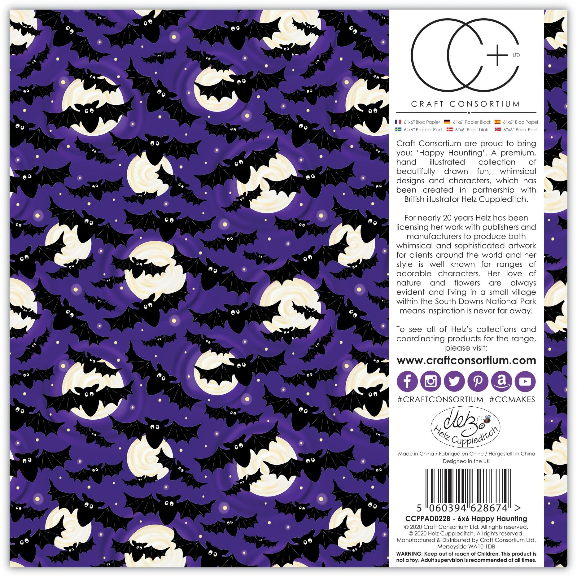 Happy Haunting - 6x6 - Premium Paper Pad - Image 3