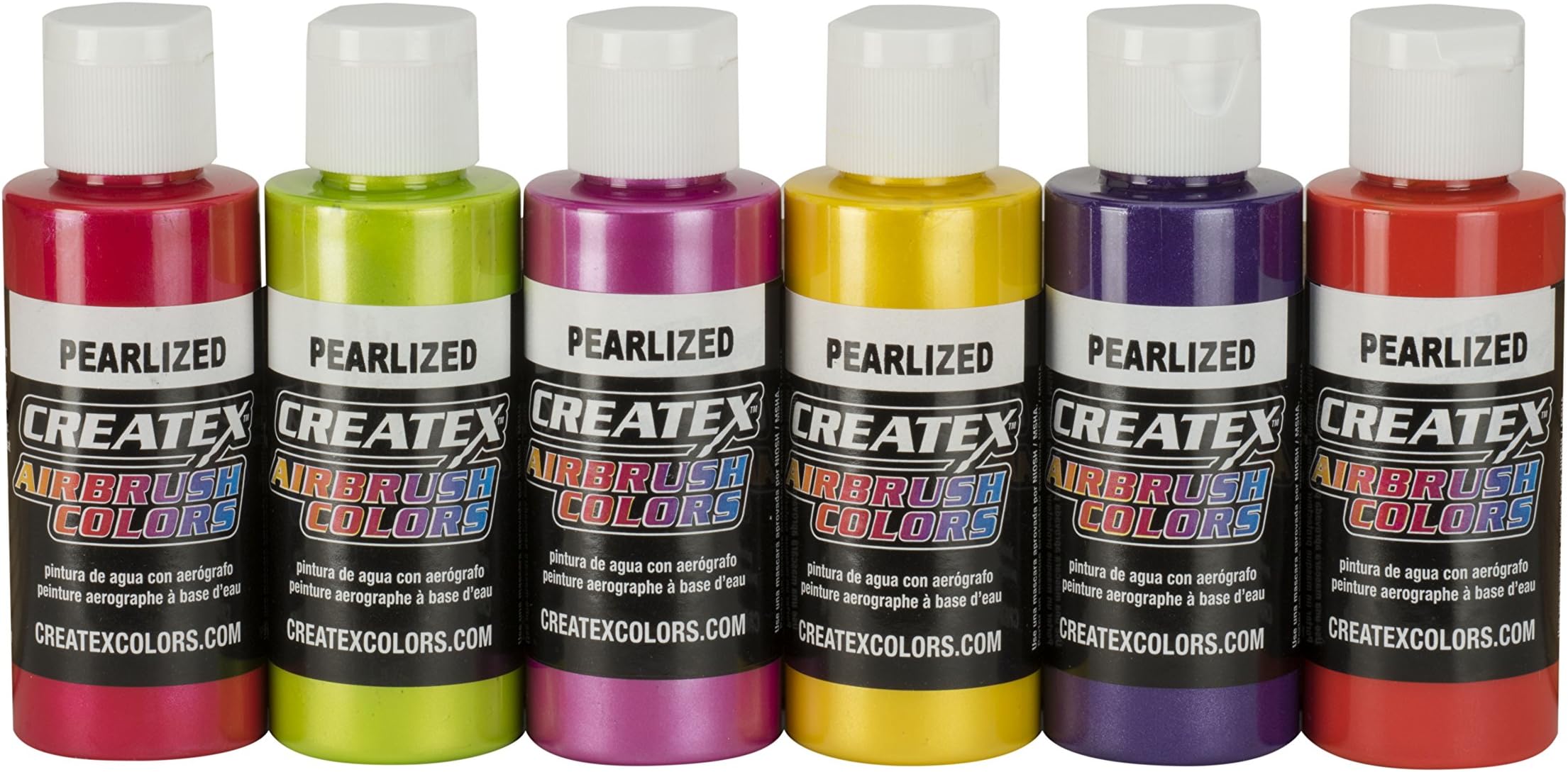 Colors 5811-00 Pearl Sample Airbrush Set, 2oz.