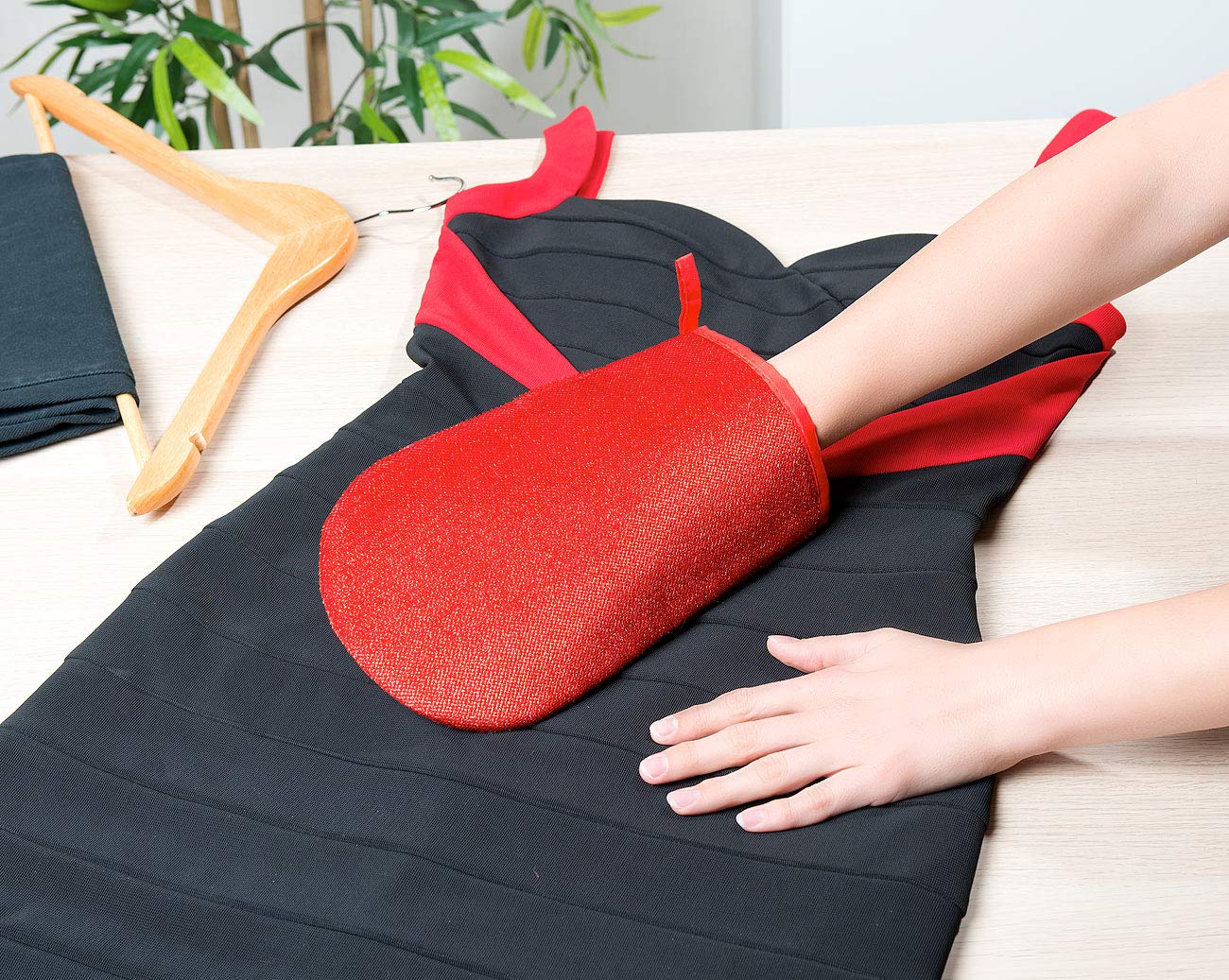 ZesNxj Tierhaarentferner Handschuh 2er Set - Doppelseitig Für Haustierhaare