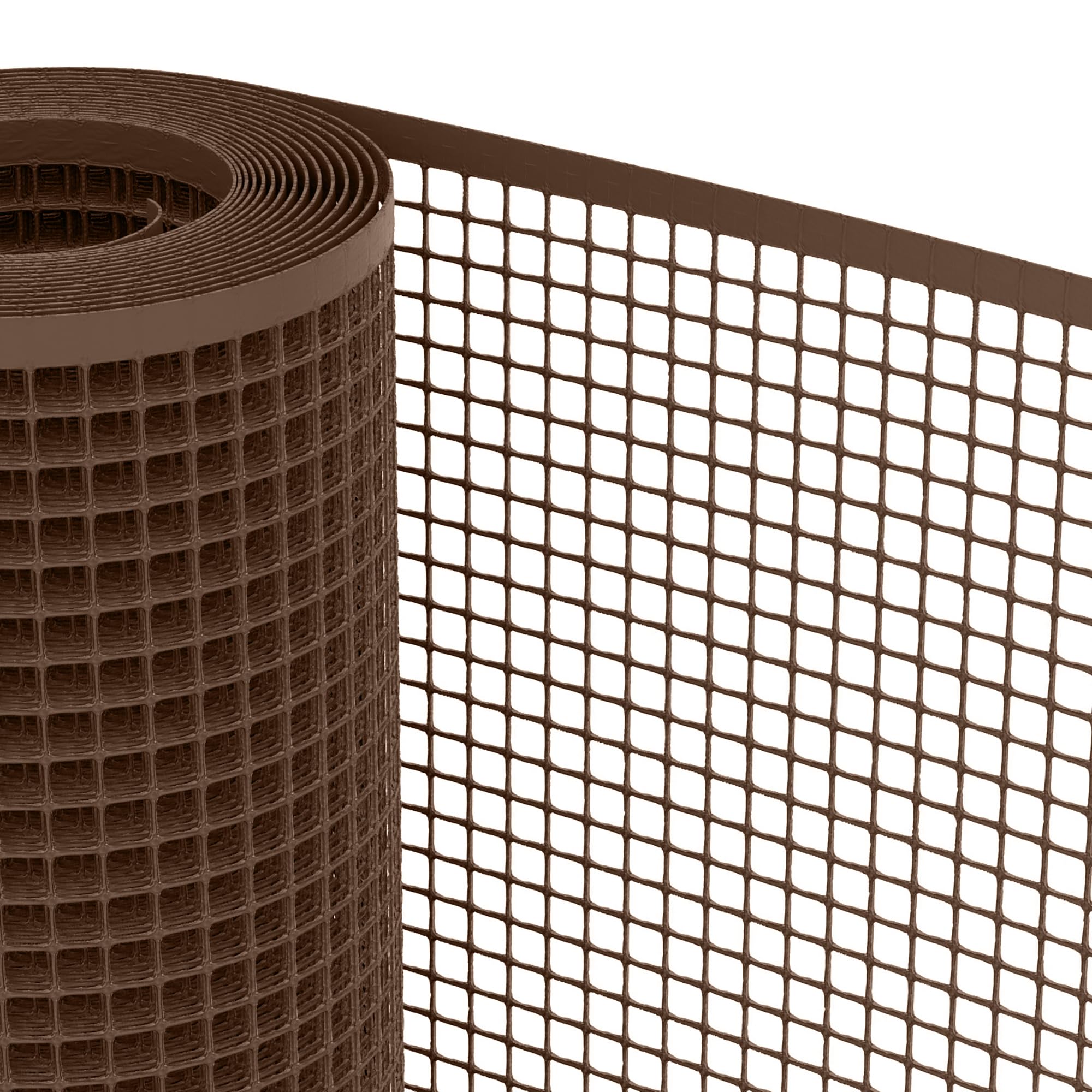 Tenax Quadra Schutznetz Weiß 20x20 Mm – 1,00 X 50 M, HDPE, UV-stabilisiert, Für Balkon & Garten