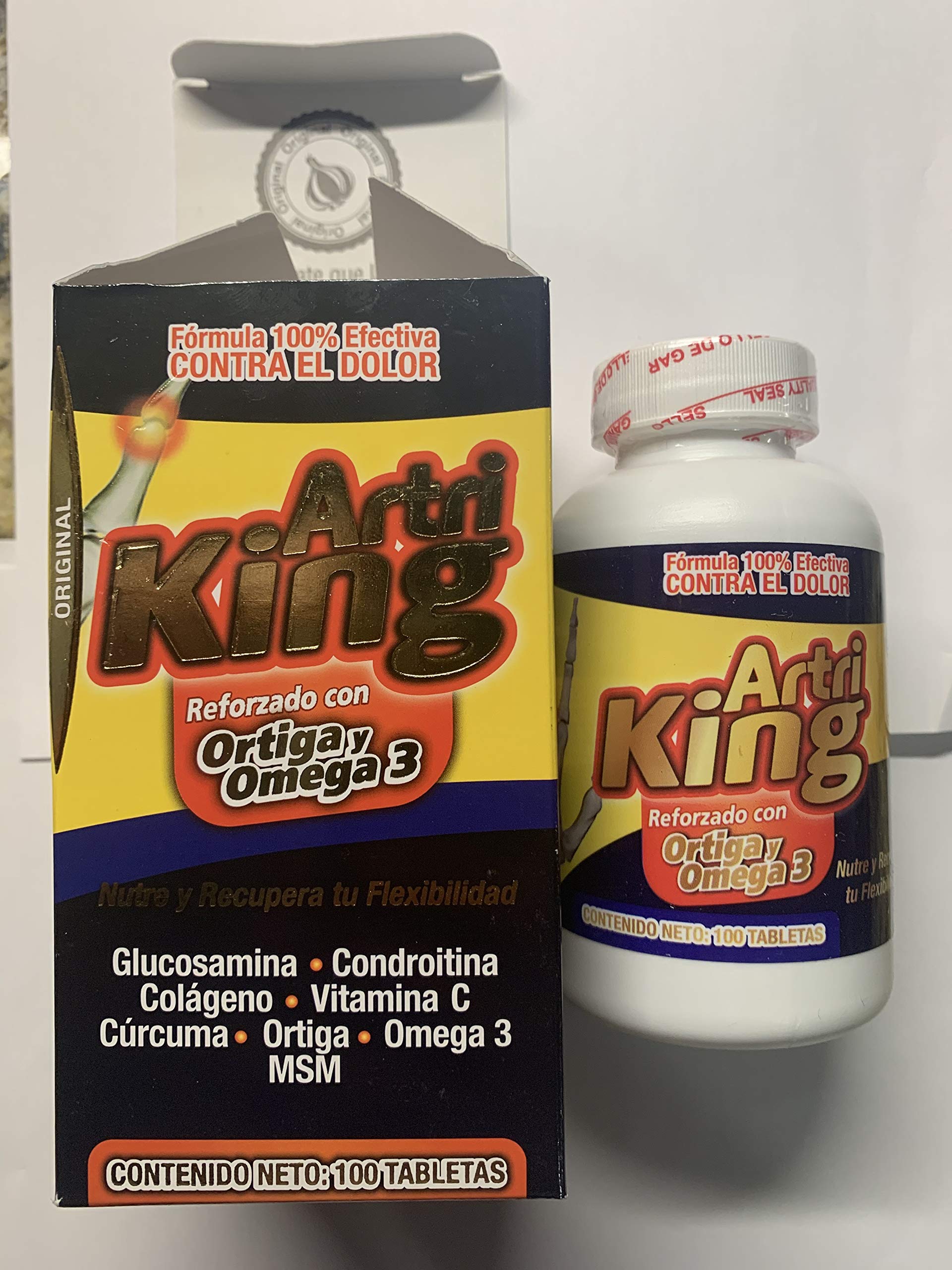 ArtriKing Ortiga Omega 3 Suplemento Alimenticio 2 Pack 200 Tablets :  Amazon.sg: Health, Household \u0026 Personal Care