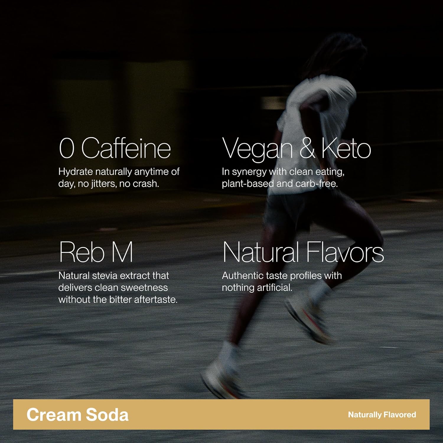 Cadence Electrolyte Drink - Cream Soda Flavor, 355ml x 12 | Science-Backed Hydration | Zero Sugar, Zero Caffeine | Vegan, Keto & Paleo Friendly | Sodium, Potassium & Magnesium for Performance & Recovery - Image 2