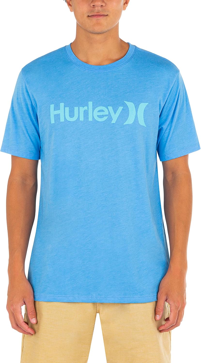 Hurley Men's Premium One and Only Solid Short Sleeve T-Shirt