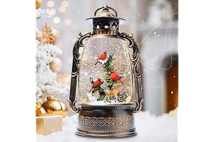 Pug Snow Globe Lantern: A Whimsical Christmas Decor for Pug Lovers