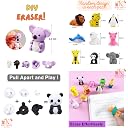 KIKI PARTY WORLD Return Gifts for Kids Birthday Party | Jungle Theme Birthday Return Gift for Boys & Girls Age 6–10 | Puzzle Paws Gift Set (Pack of 6) gallery image