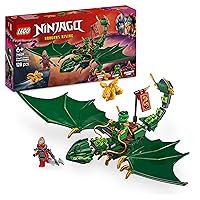 LEGO NINJAGO Drago della Foresta Verde di Lloyd - Figura Giocattolo Snodabile da Costruire