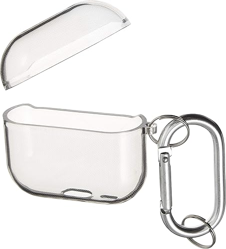 Miniatura 2 de Valkit Funda compatible con AirPods de tercera generación, transparente, a prueba de golpes, funda para Airpod 3 2021 con llavero para mujeres,