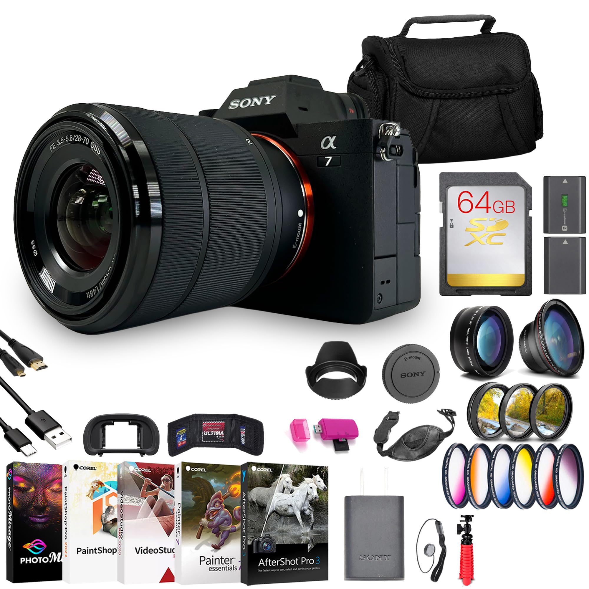 Amazon.com : Sony a7 IV Mirrorless Camera with 28-70mm Lens (ILCE