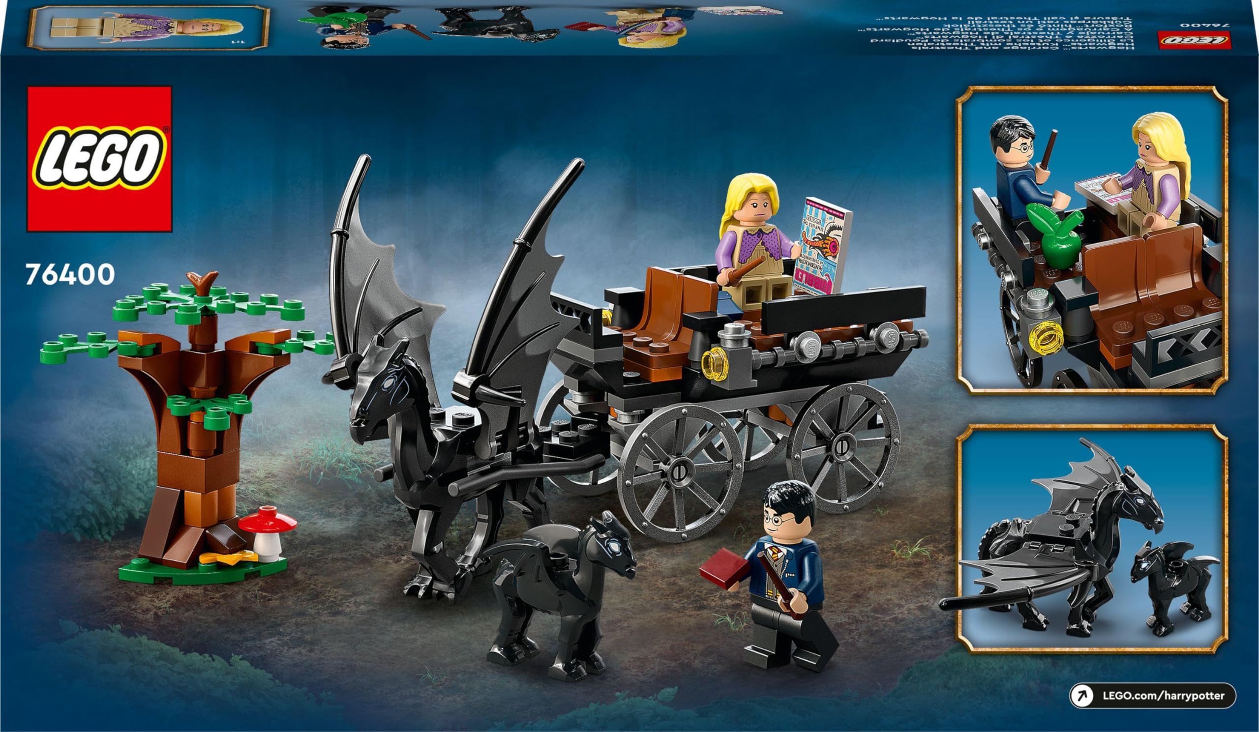 Lego 76400 Harry Potter Hogwarts Carriage And Thestrals Set