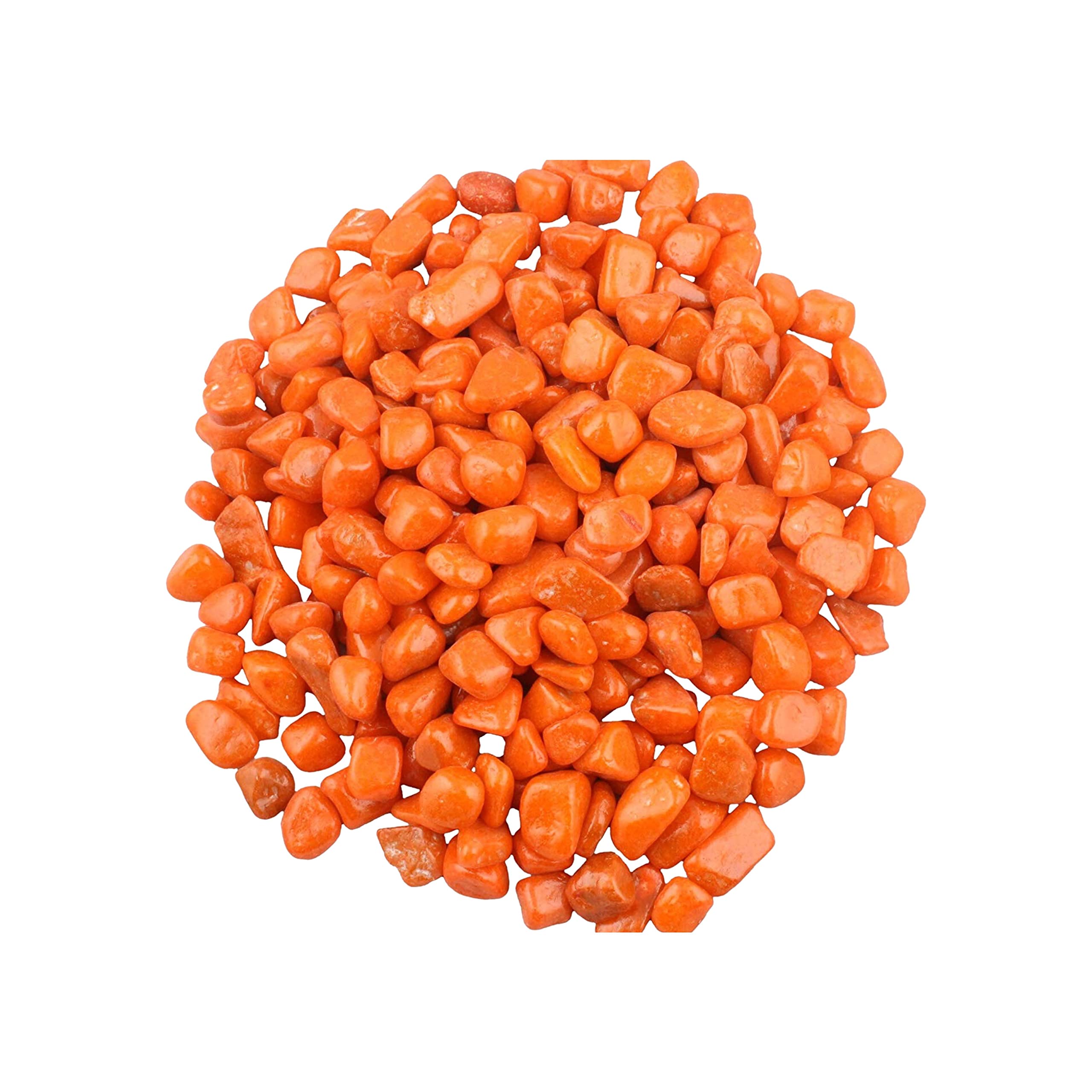 Foodie Puppies Aquarium Decorative Colored Stones - (Orange, 2Kg) for Home Decoration, Fish Tank, Vase/Pot Fillers, Garden, and Swimming Pool Glossy Substrate (1.5cm - 2cm) (B0C2KVGPTP) Amazon Price History, Amazon Price Tracker