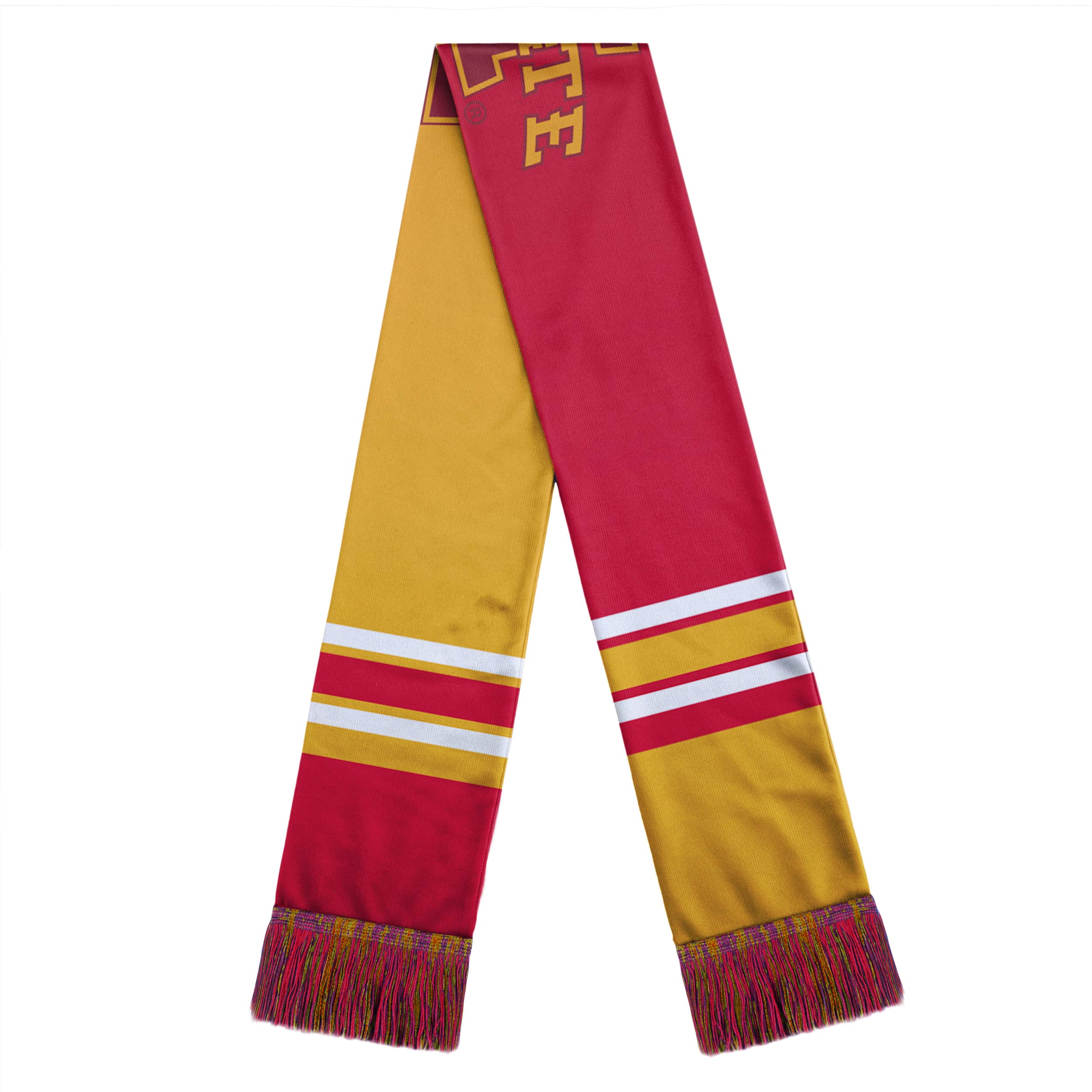 FOCO Forever Collectibles NCAA Iowa State Cyclones Big LogoColorblock, Team Colors, One Size
