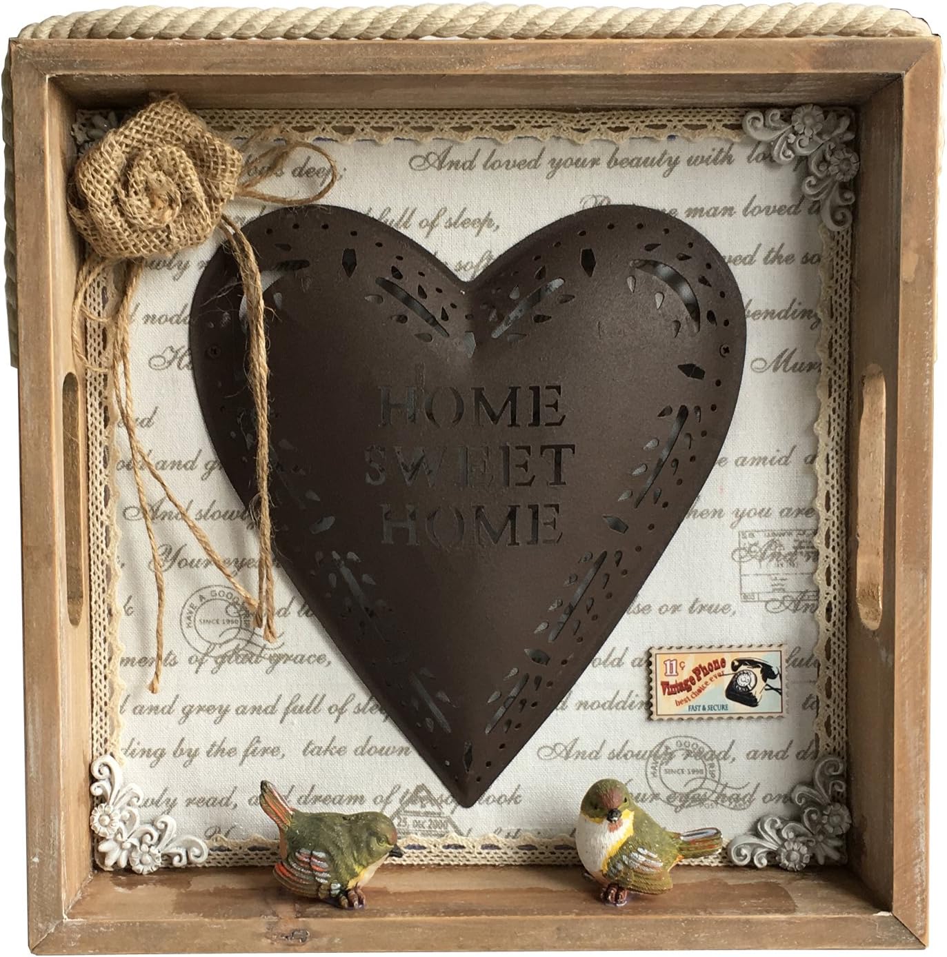 Heart - Wall Hanging Art Decor Sculpture