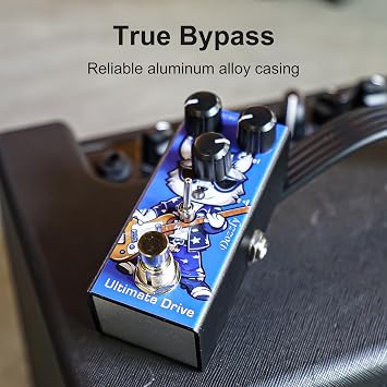 Overdrive Guitar Pedal Ultimate Drive Electric Guitar Effects Pedal DC 9V True Bypass