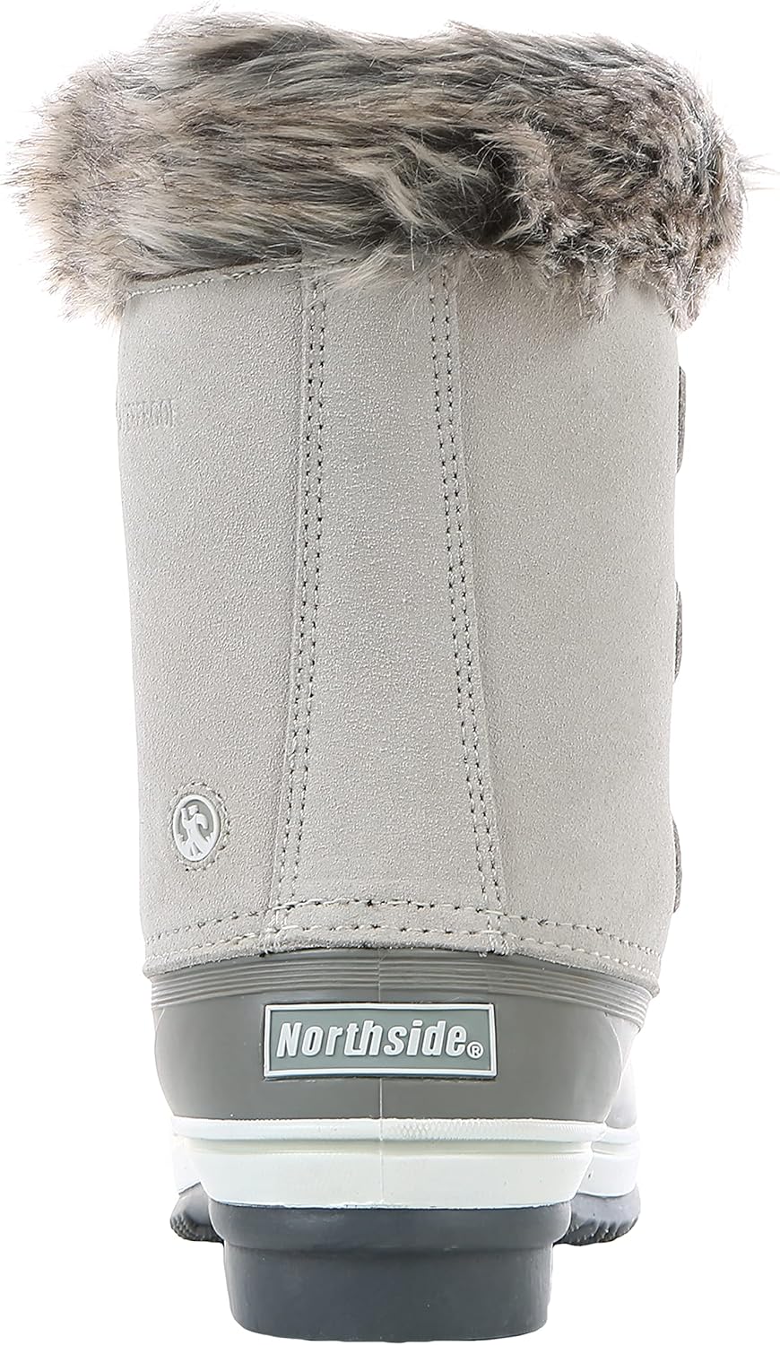 Northside Womens Katie Winter Snow Boots - Seam Sealed Waterproof Synthetic Rubber Shell Removable Cushioned EVA Insole