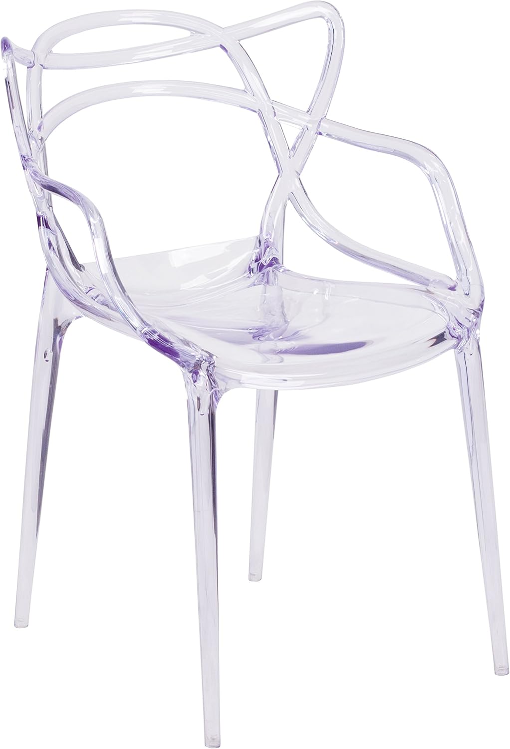 Flash Furniture Nesting Series Transparent Stacking Side Chair : Everything Else