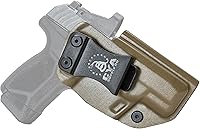 Vista 47 de CYA Supply Co. Funda para llevar armas dentro del cinturón, Base Optics Ready (Flat Dark Earth) Portador Oculto en la Pretina, IWB, Compañía