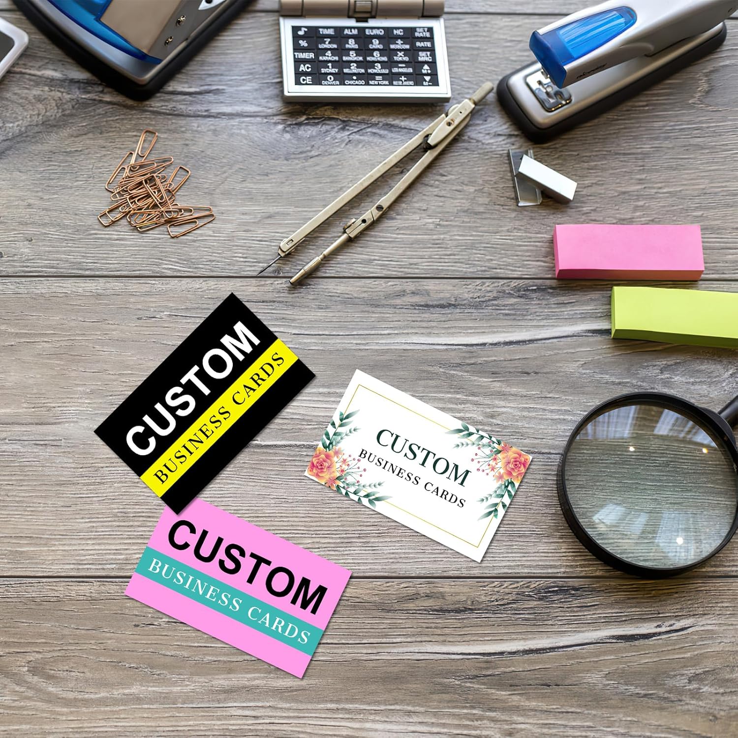 Custom Business Cards Customizable with Logo Photo Personalized Business Card Customize for Small Business Customized Waterproof Double Sided Cards 100 200 500 1000 - Image 6